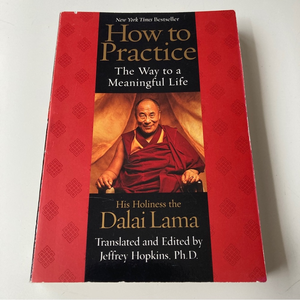 How to Practice: The Way to a Meaningful Life, Paperback, Excellent Condition